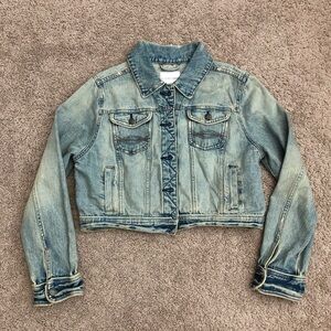 No Boundaries Denim Jacket Juniors XL